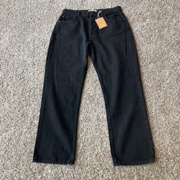 Reformation Jeans Women's 31 Seattle Cynthia High Rise Straight Button Fly - Picture 1 of 10